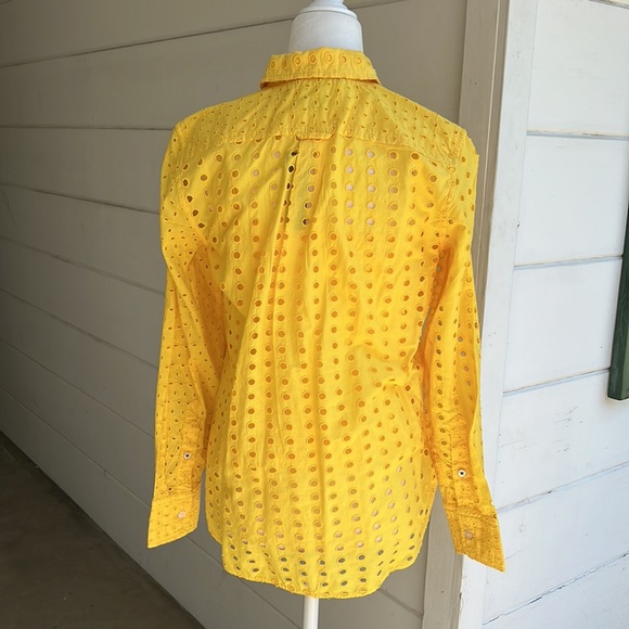 J CREW Eyelet Shirt - Picture 5 of 10